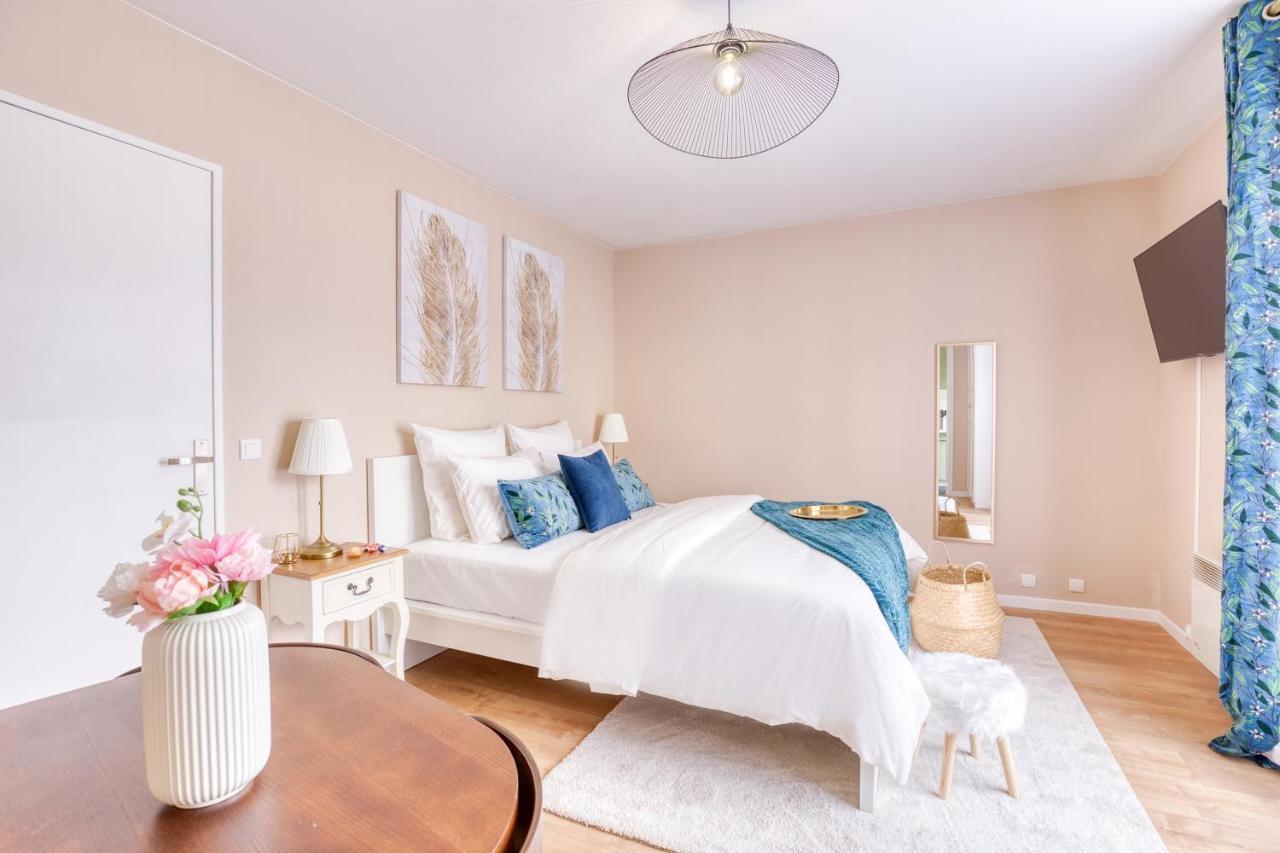Studio Hotel - Lit King Size - Parking - Wifi - Proche Cdg Livry-Gargan Ngoại thất bức ảnh